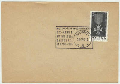 1965 [KO65 054] XX-lecie wyzwolenia Raciborza